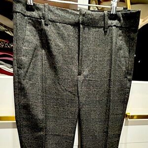 Zara plaid pattern pants